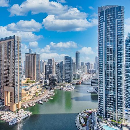 Ferienwohnung Iconic 2Br With Marina Views Dubai Exterior foto