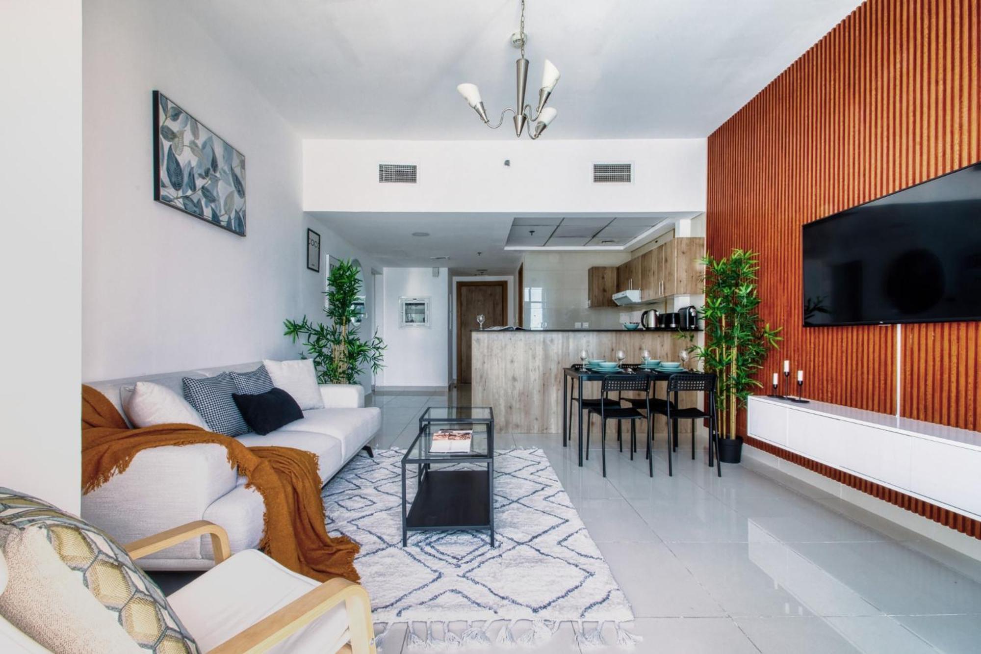 Ferienwohnung Iconic 2Br With Marina Views Dubai Exterior foto
