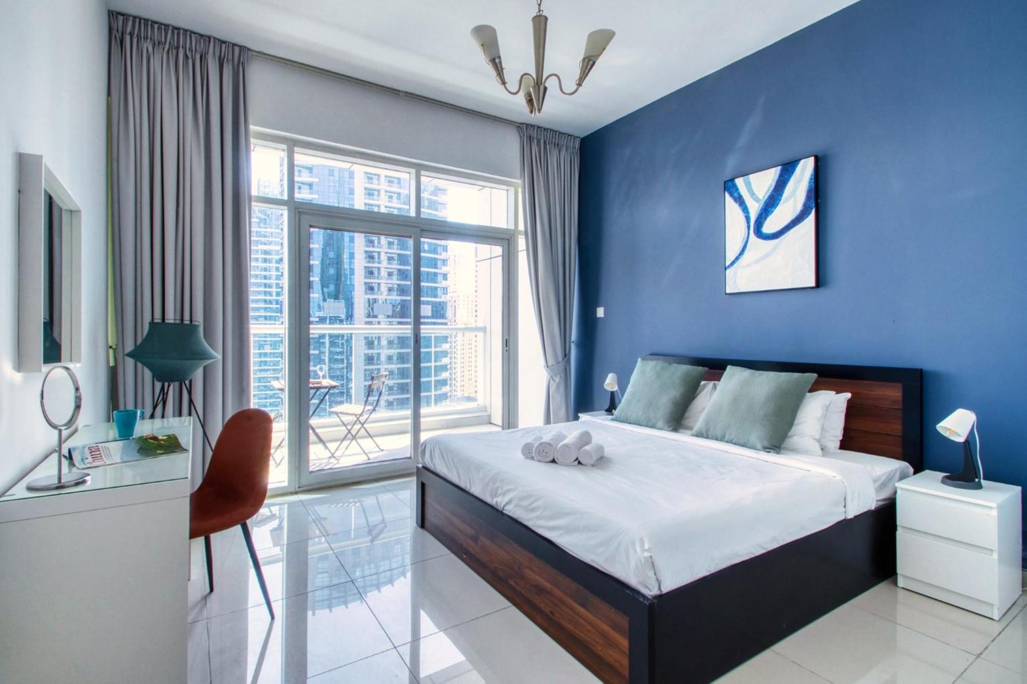 Ferienwohnung Iconic 2Br With Marina Views Dubai Exterior foto
