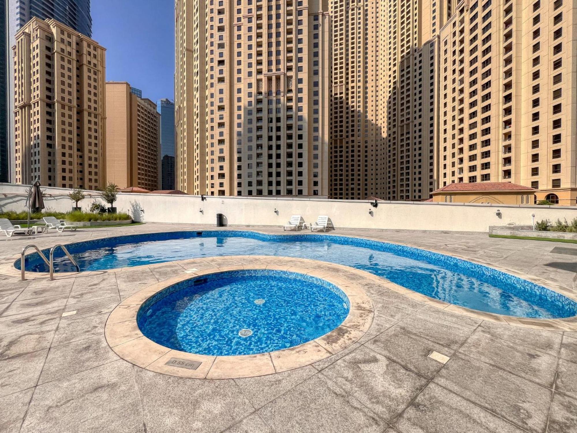 Ferienwohnung Iconic 2Br With Marina Views Dubai Exterior foto